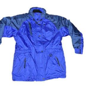 Couloir blue Snow/Ski Jacket with Cinched  Waist size Large